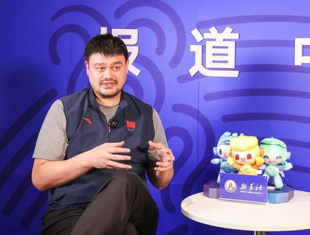 #姚明谈男篮失利：可以接受辞职回家#当记者问姚明，作为中国篮协主席，亚运会男篮?