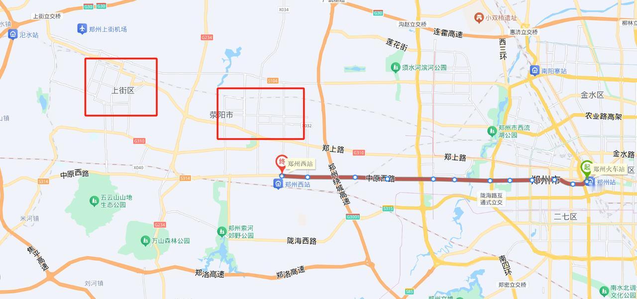 郑州地铁10号线为什么一下子修道西北方向延伸去荥阳市和上街区呢，这里至少可以贡献