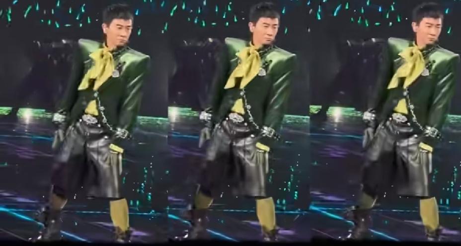 陈小春被拍的这么矮，178的身高，拍的像只有150，穿搭也显矮。