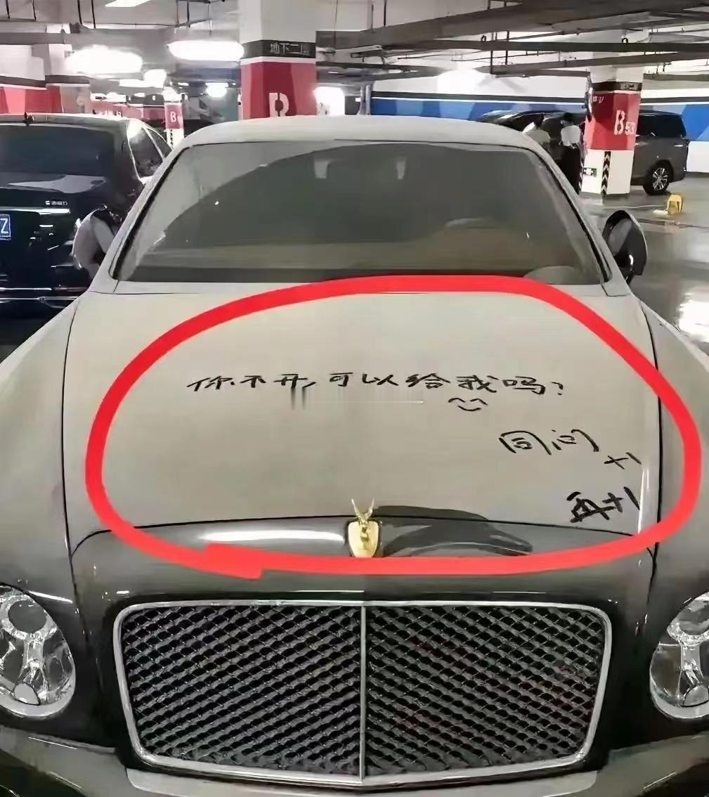 大宾利为啥不开呢？？？海阔试车超话 ​​​