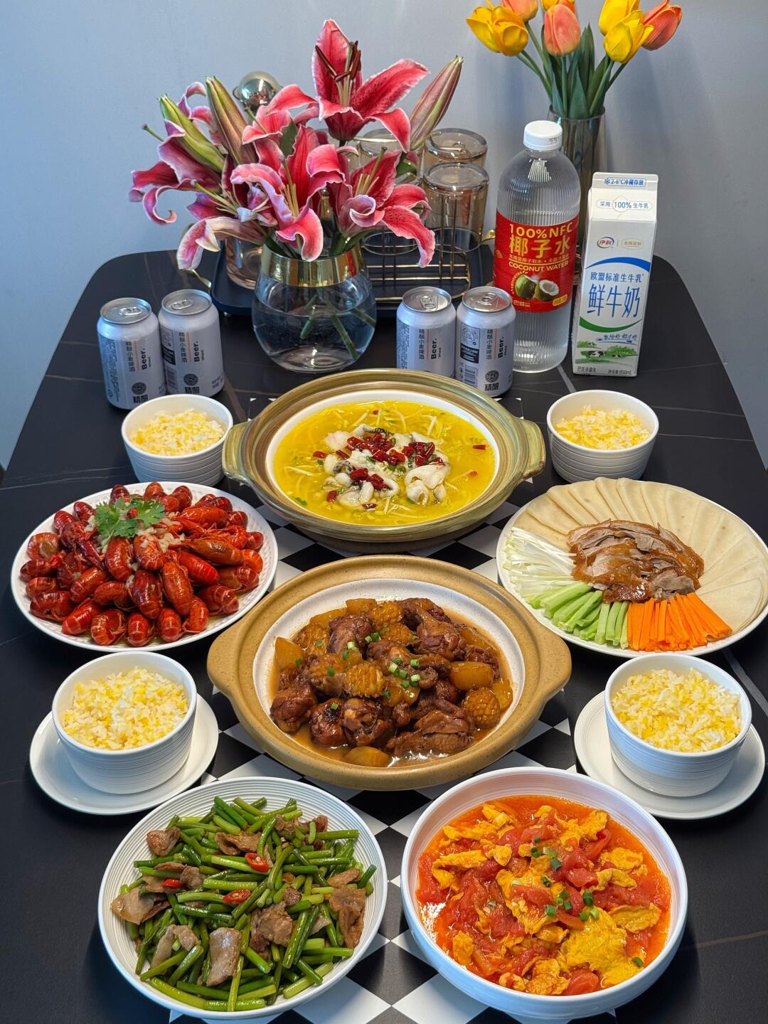 做一个幸福的人，多关心粮食和蔬菜
