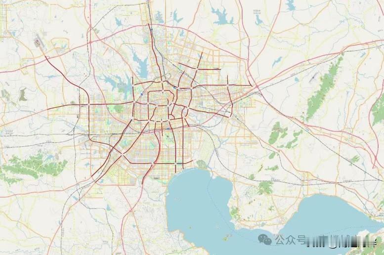 合肥城市快速路，路网图！
集中精力，快速通过！