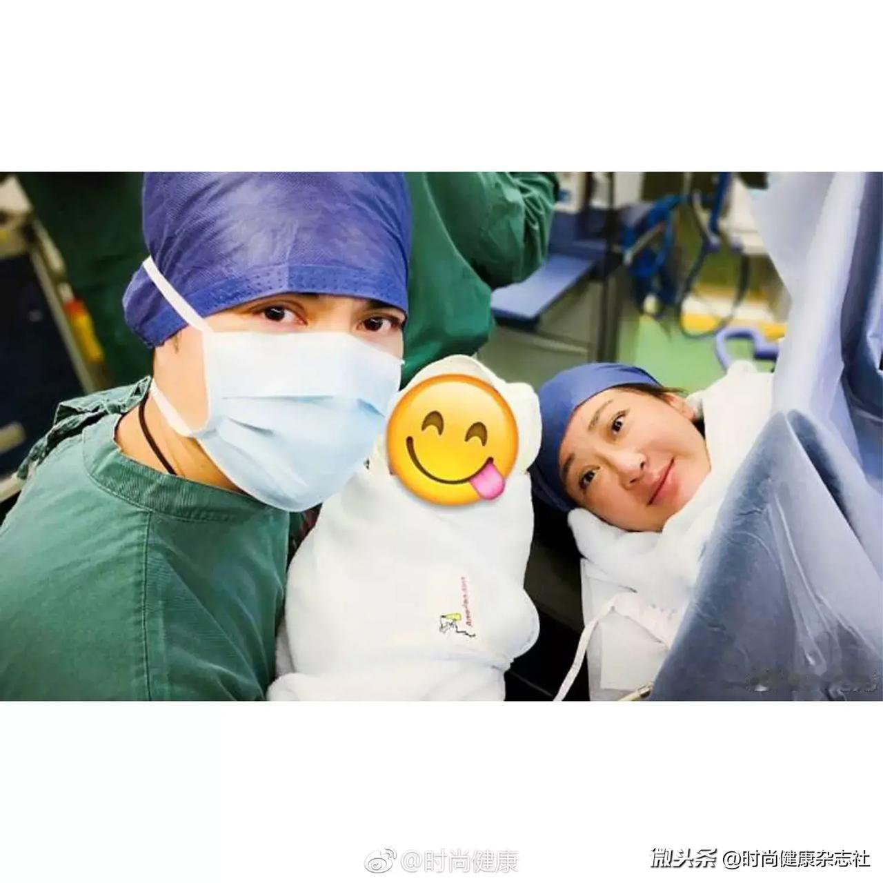 #时尚健康18周年#@严屹宽 发微博向大家报喜，宣布女儿降生，母女平安。恭喜严屹