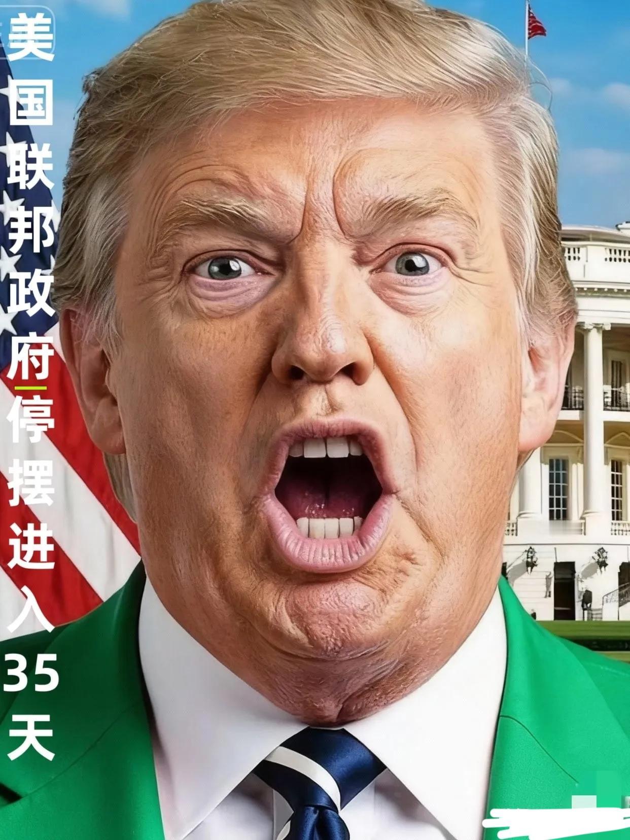 快讯！快讯！
美国联邦政府突然宣布了
2025年11月4日，美国联邦政府“停摆”