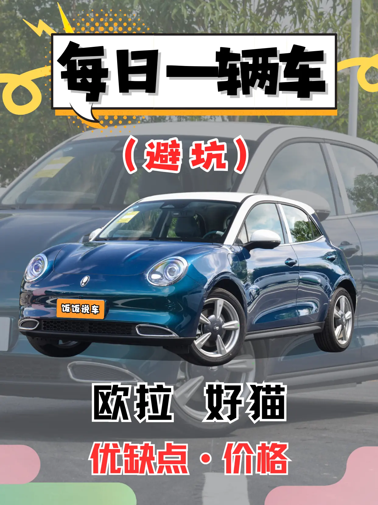 每日一辆车之《欧拉好猫》看完你会选它吗。