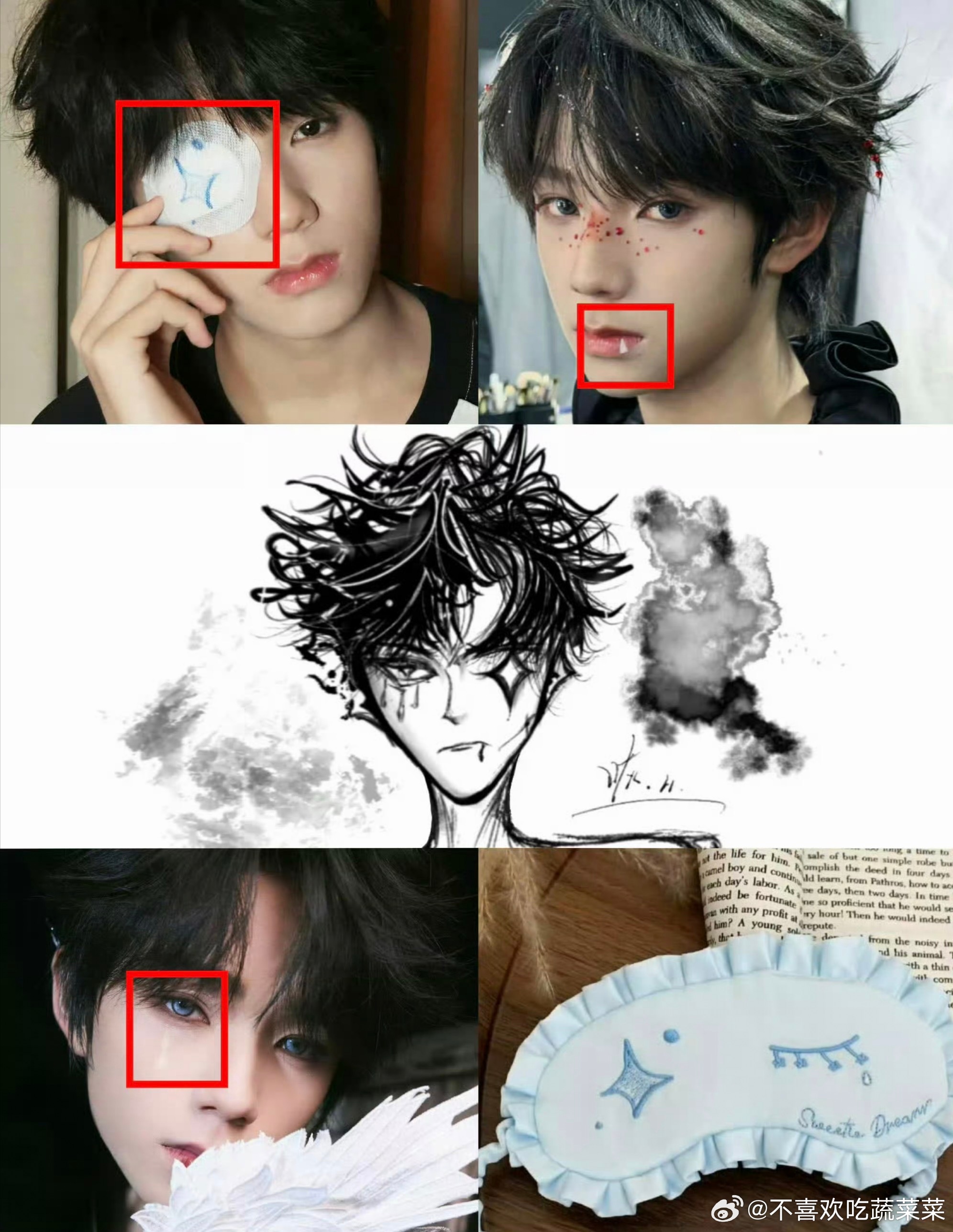 tg请尊重lulu的oc好吗？尊重他的主体性 