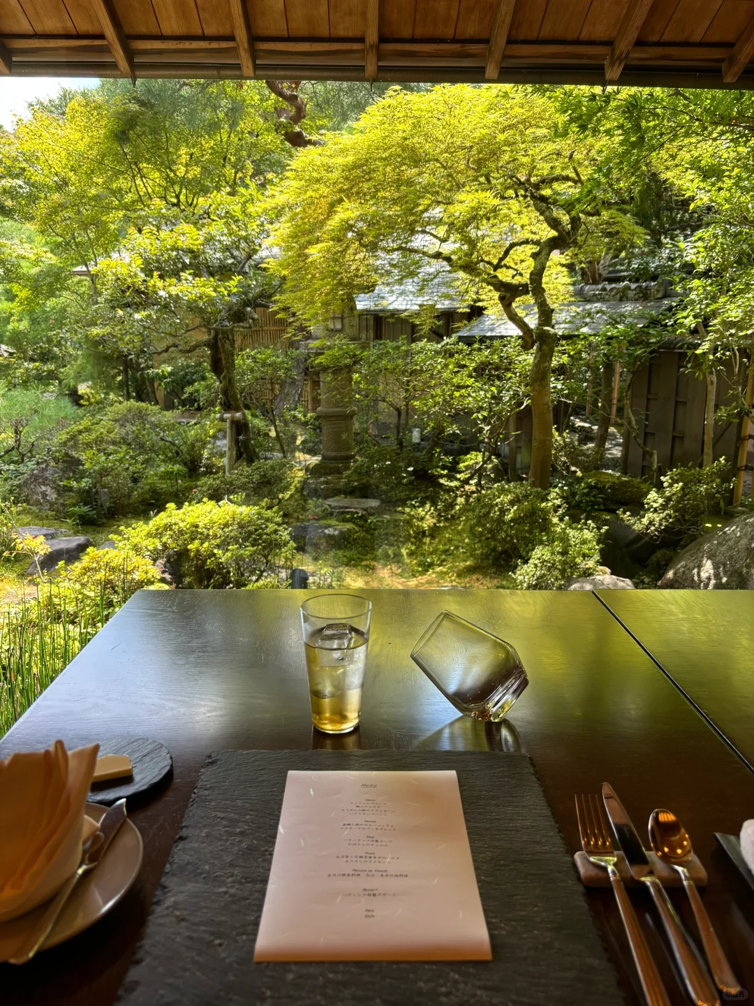 京都绝美日式庭院餐厅～菊水