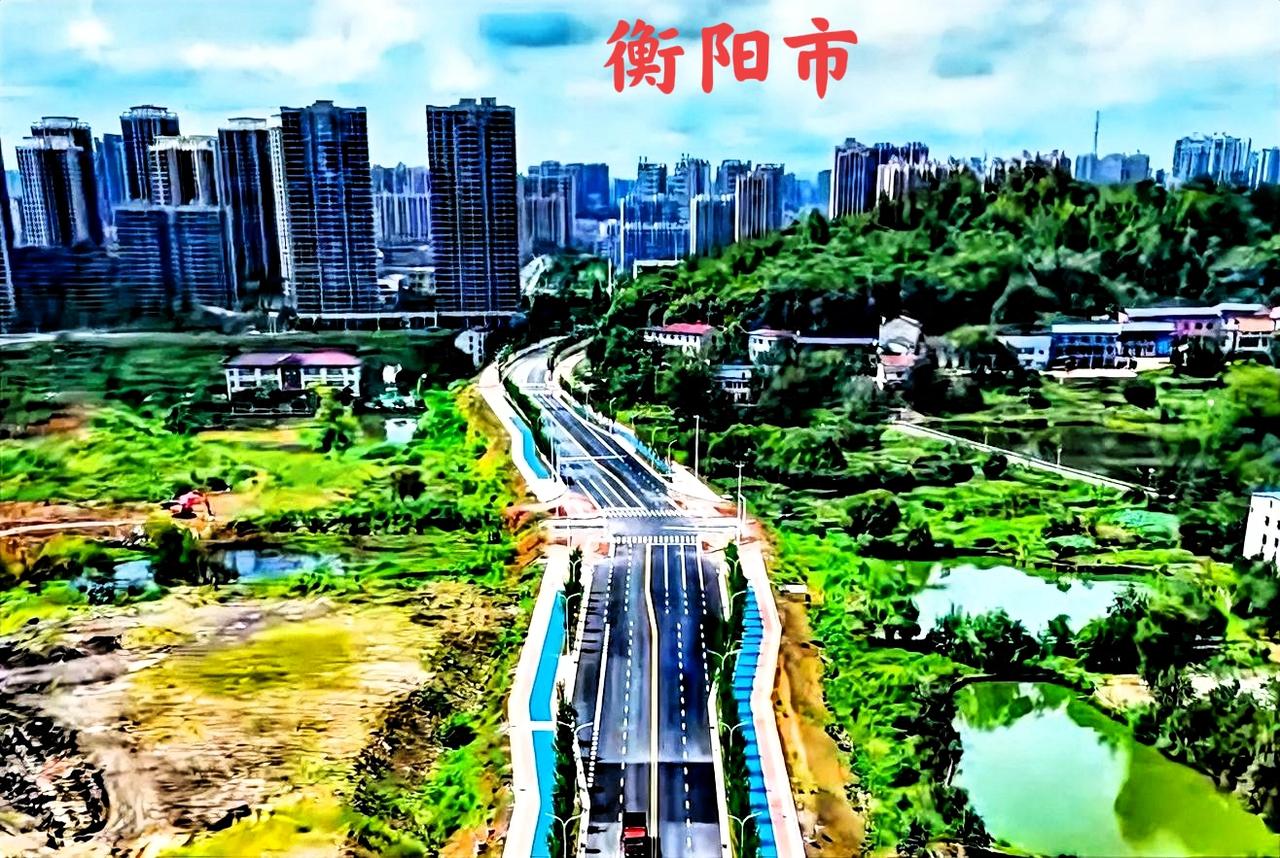 看看衡阳市区，其实衡阳市的周围还是周边不远处，有大量空置的土地，这样闲着没搞什么