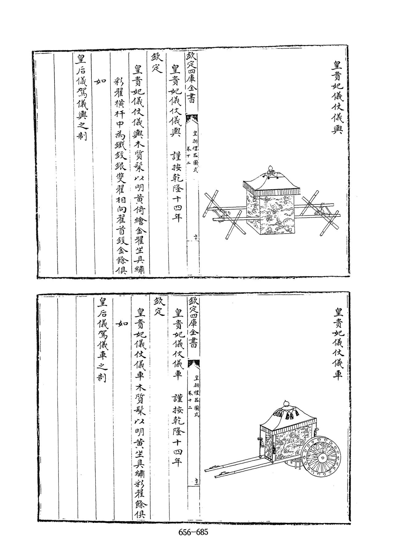 清朝皇贵妃出行用的交通工具，并不像想象中的那么气派。