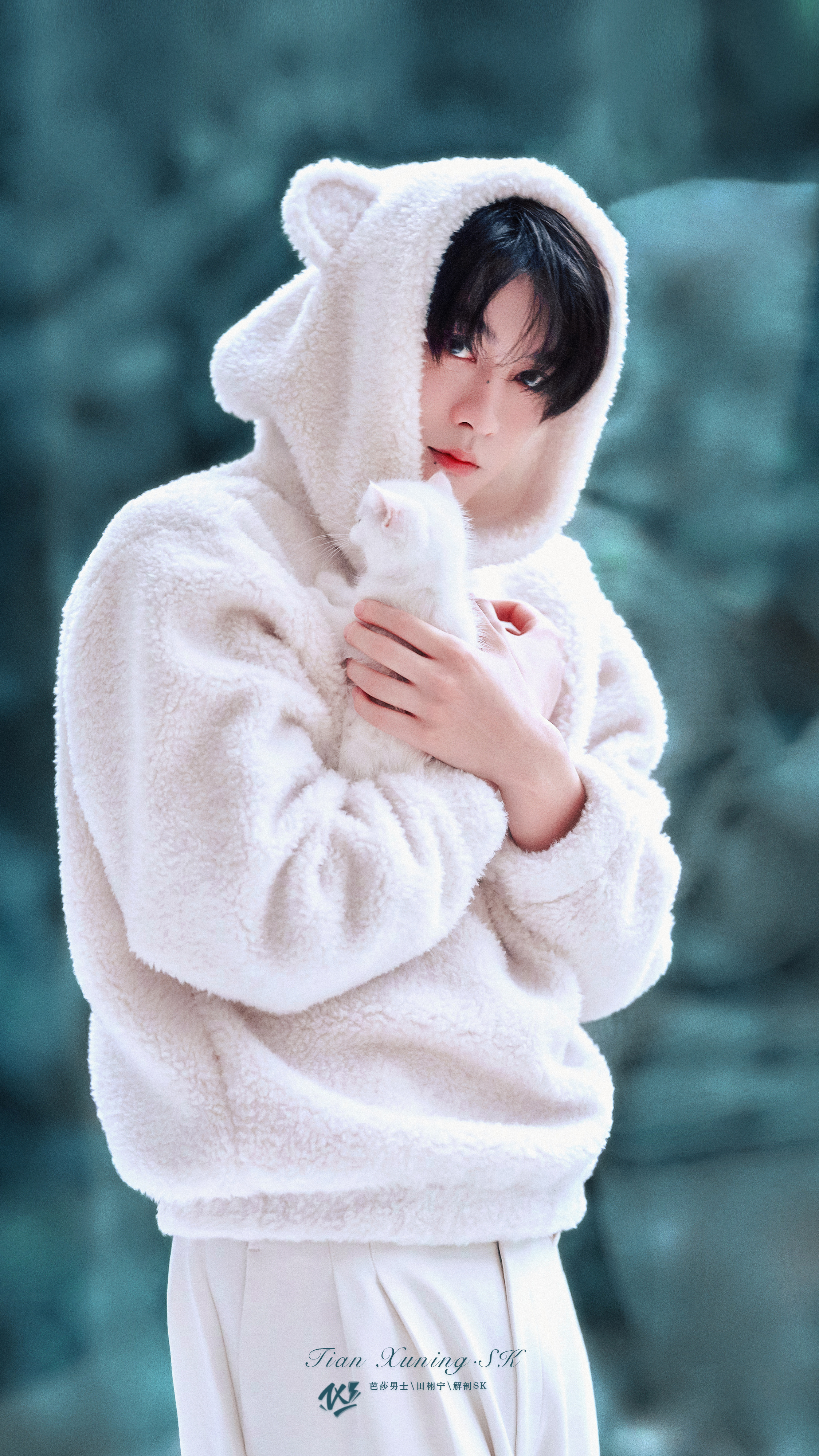 咳咳～你的神图壁纸来了🐈⬛｜田栩宁 