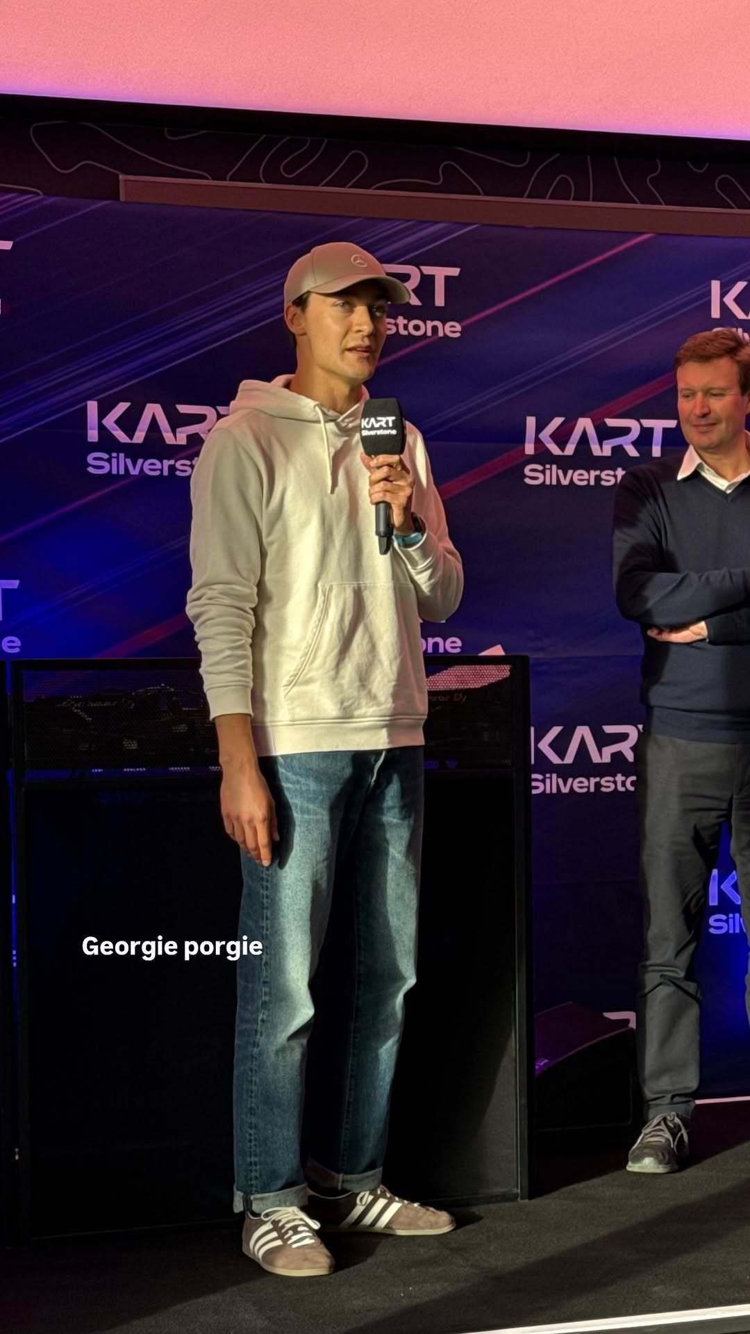 乔治拉塞尔 🩵 GR63消息速递 Georgie porgie in Silv