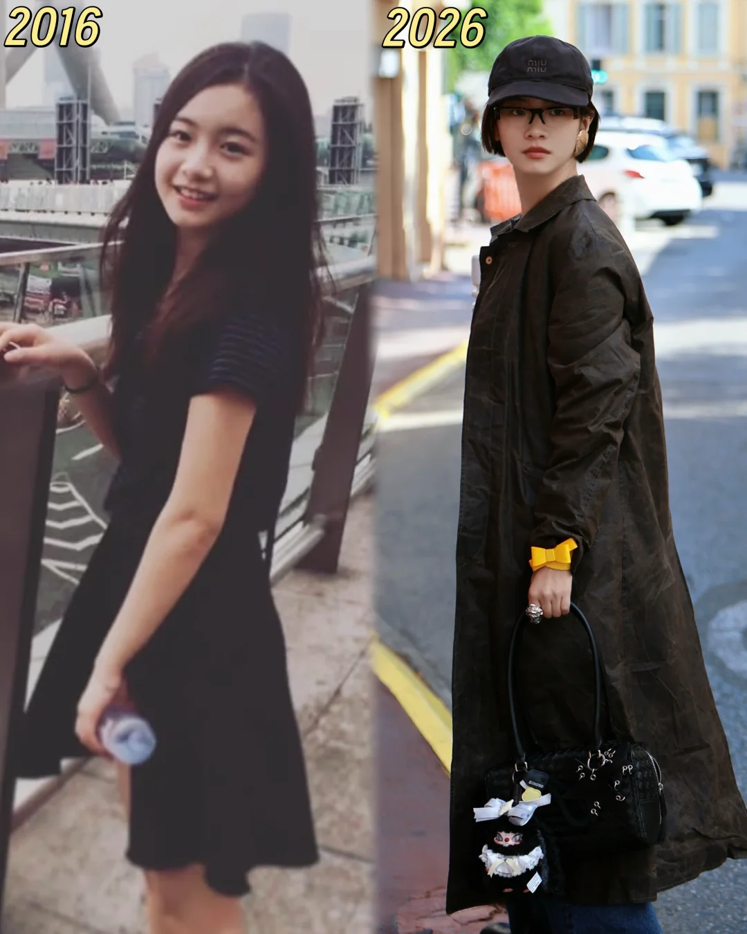 甜妹🆚酷姐！李庚希 你是玩反差感的高手！