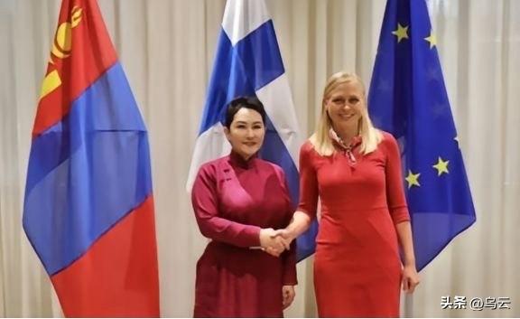 蒙古国可能要成为第二个乌克兰？据报道，蒙古国外长巴特策策格访问芬兰，双方发表联合