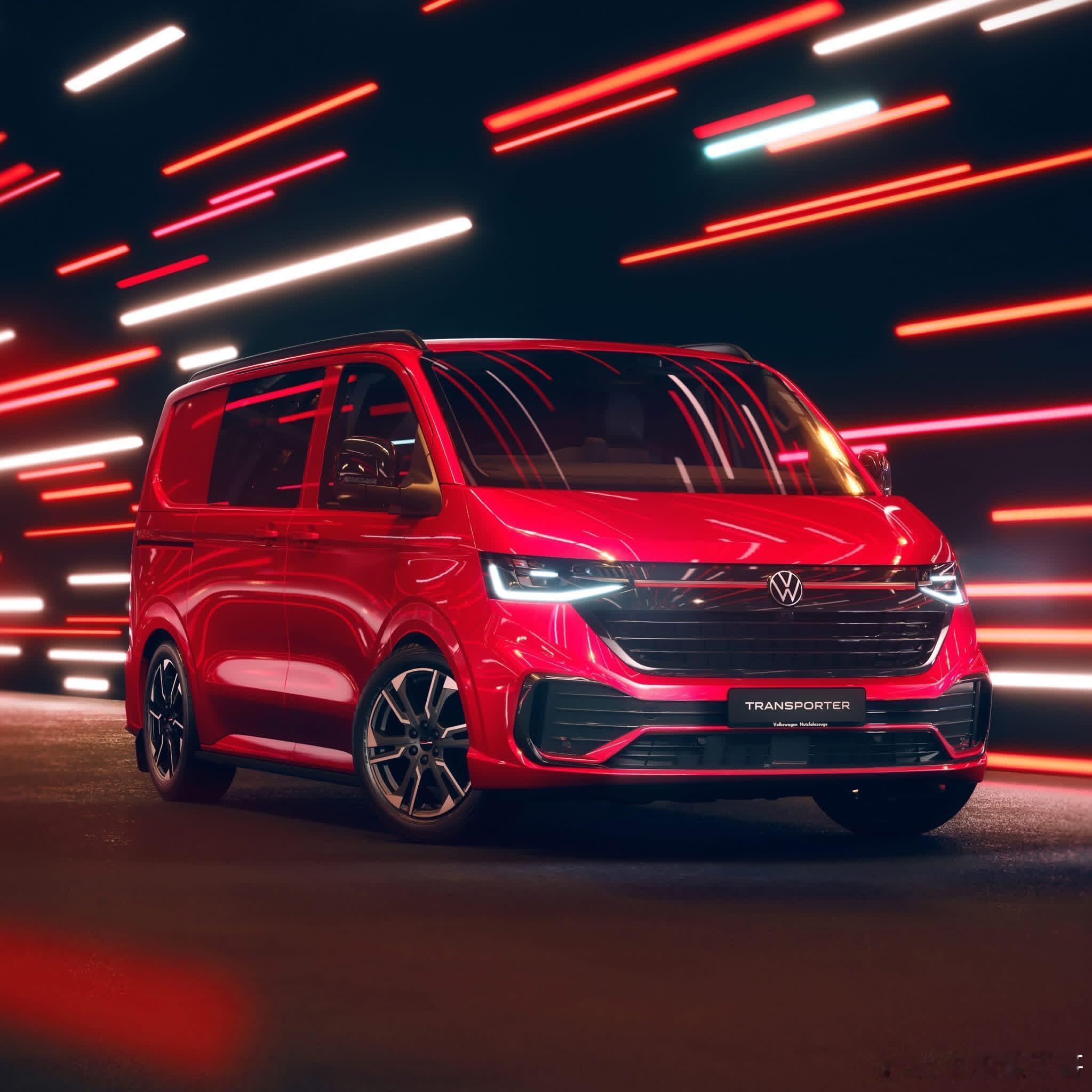 大v聊车 大众把GTI“塞进”新Transporter Sportline 