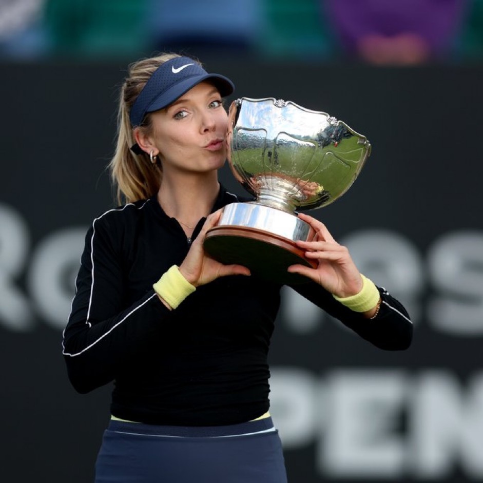 博尔特&德米纳尔这对情侣很有默契！再一次同一周夺冠🏆#网球##wta[超话]#