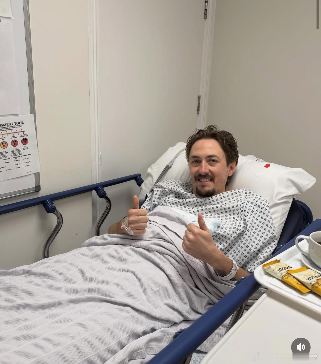 皮切福德将进行髋关节置换手术简单更新一下；今天的手术结果并不是我所期望的……我的