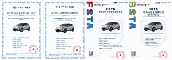 安全性拉满，五菱缤果S获四项权威认证
2025年12月2日，上汽通用五菱旗下五菱