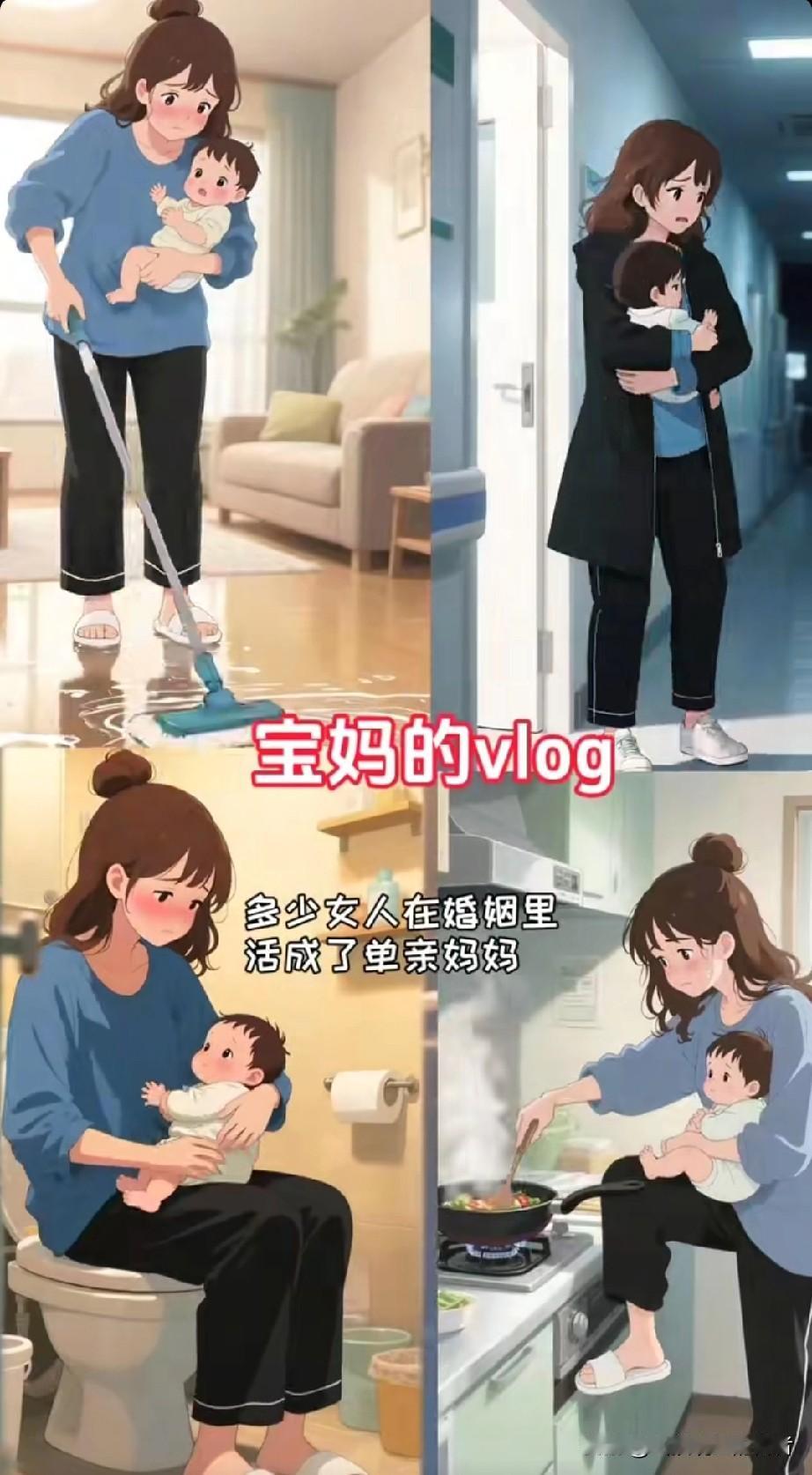 当了妈才知道，为什么那么多姐妹宁愿上班也不愿在家带娃

答案其实就一个：不被理解