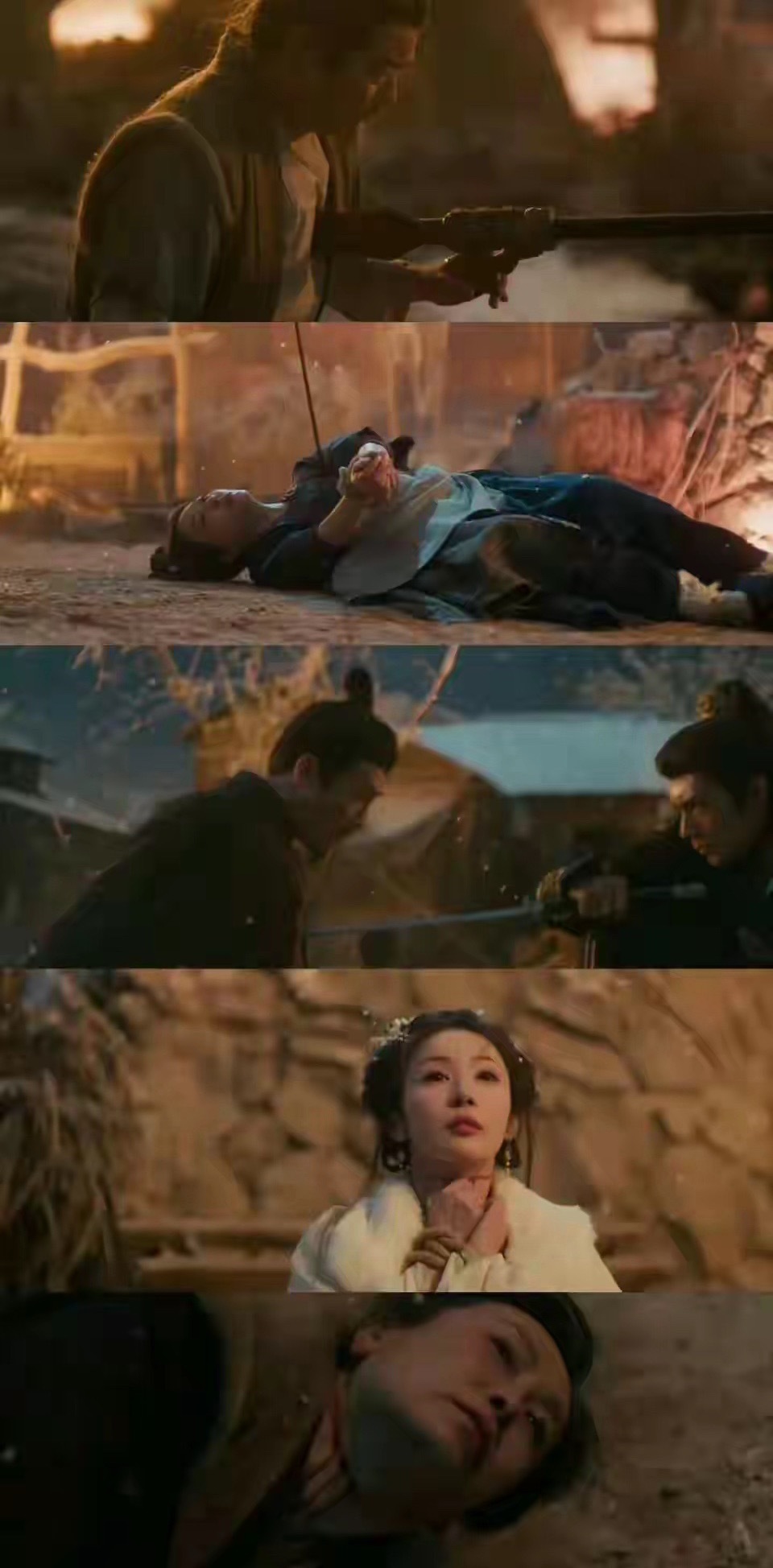 这几天在看《逐玉》这部剧，其中屠村这一段我真的看真的挺。。。。就觉得斗来斗去受伤