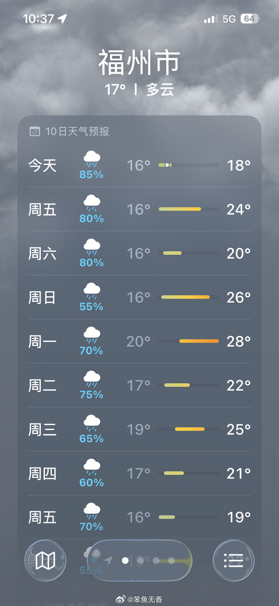 跑者日常跑步 老妈摔了一跤，回老家照顾一段日子，这天气也是醉了… 