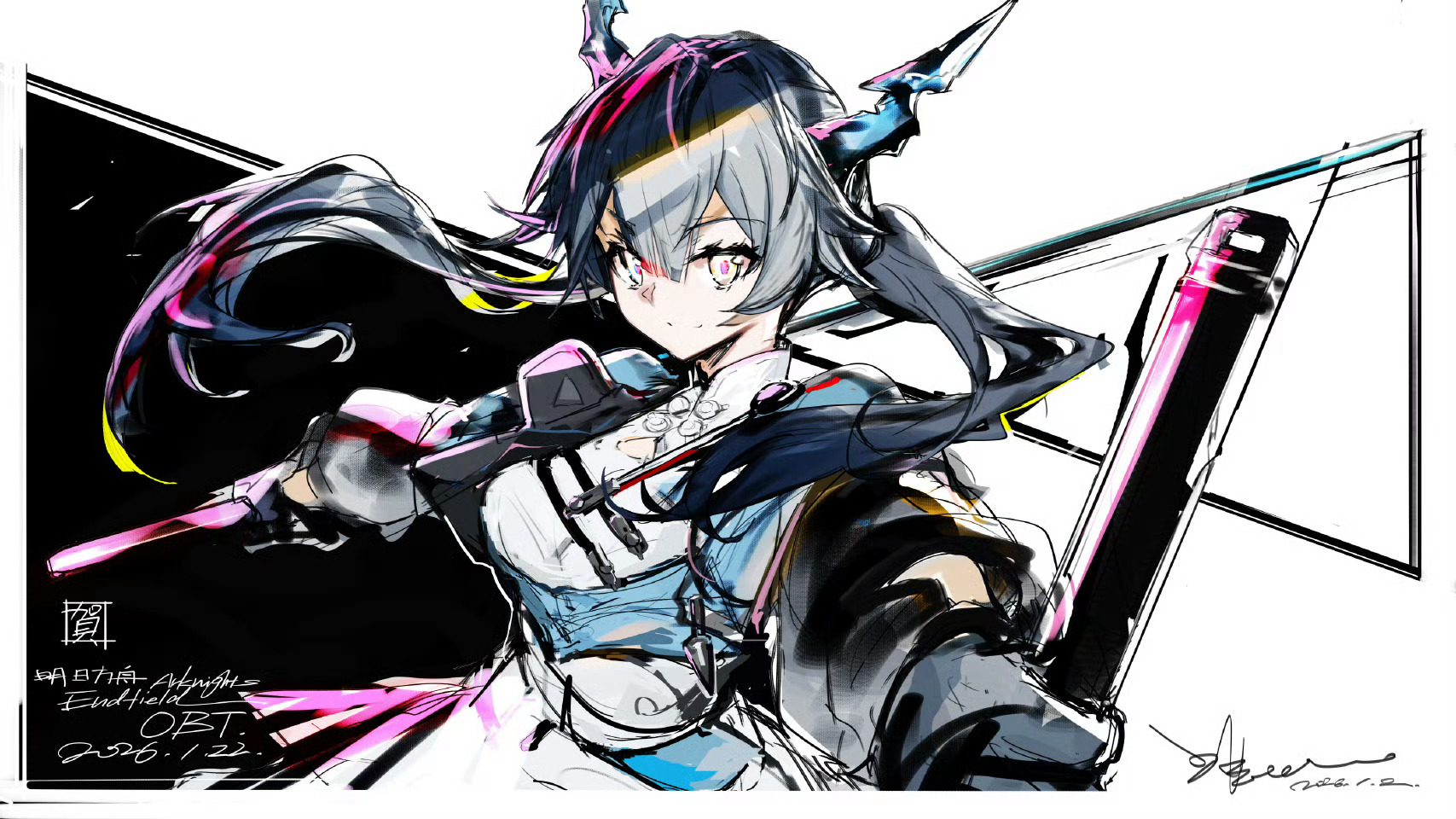 明日方舟终末地公测四人小队即时战斗超带感，连携技+弱点处决迸发高额伤害，集成工业