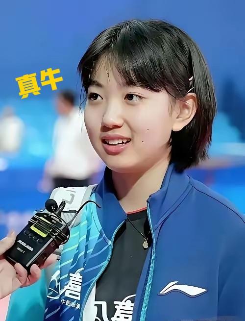 国乒又一小将出圈了，她叫杨惠泽！这次太原常规挑战赛上才真正认识她！这孩子只有16