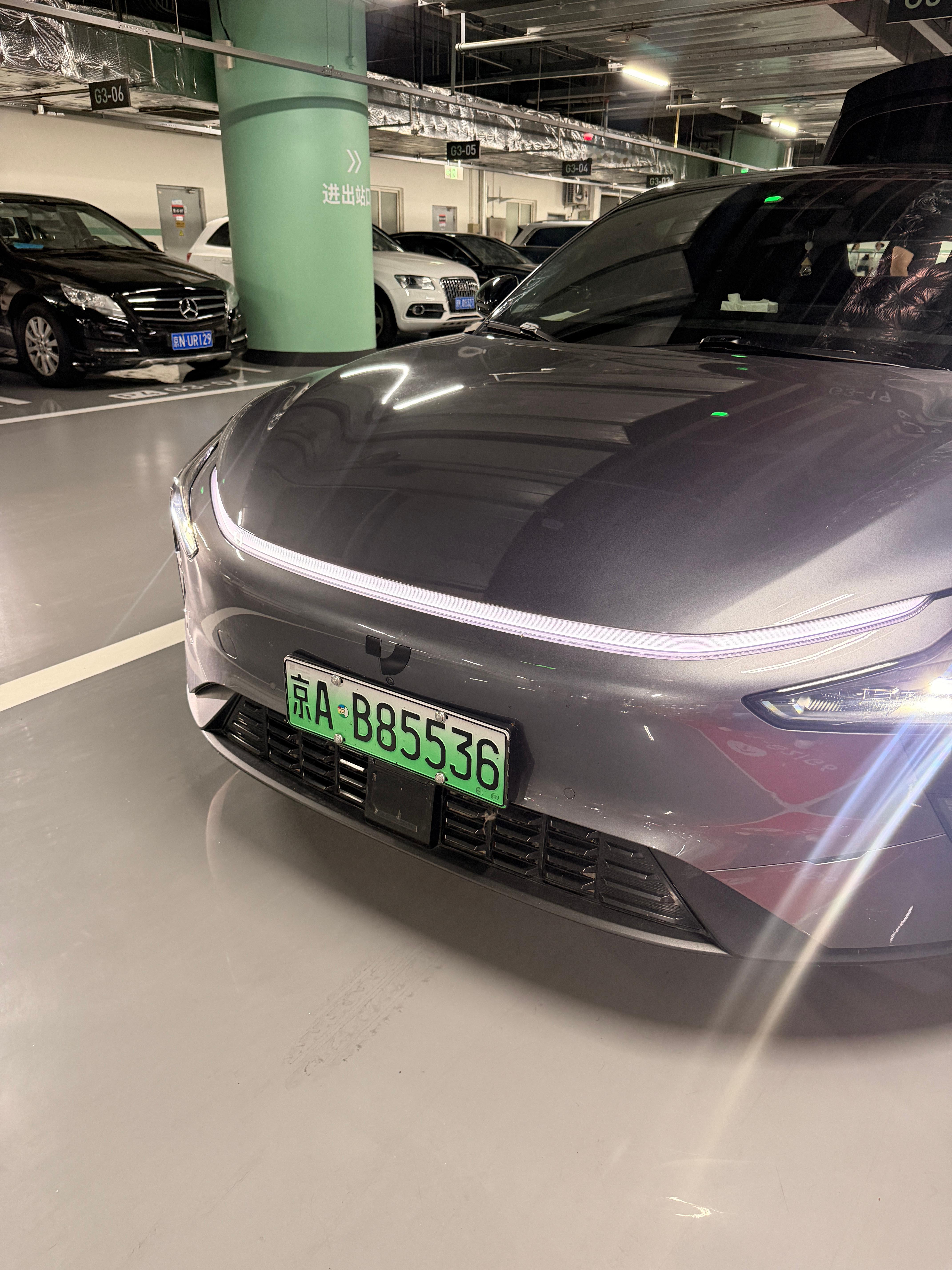 租了台极越🚗在北京这两天就开它了～538元两天，这价格还行吗？（这次租的滴滴平