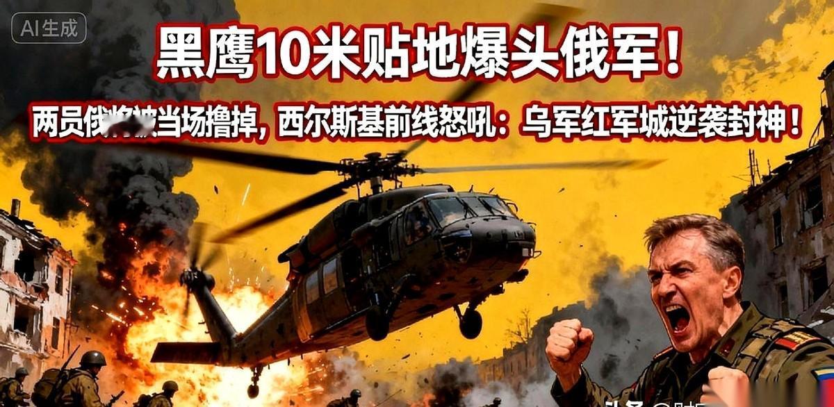 刚刷到个视频，手都是抖的。
两架黑鹰，美国的，跟鬼一样，擦着树尖飞，螺旋桨刮得木