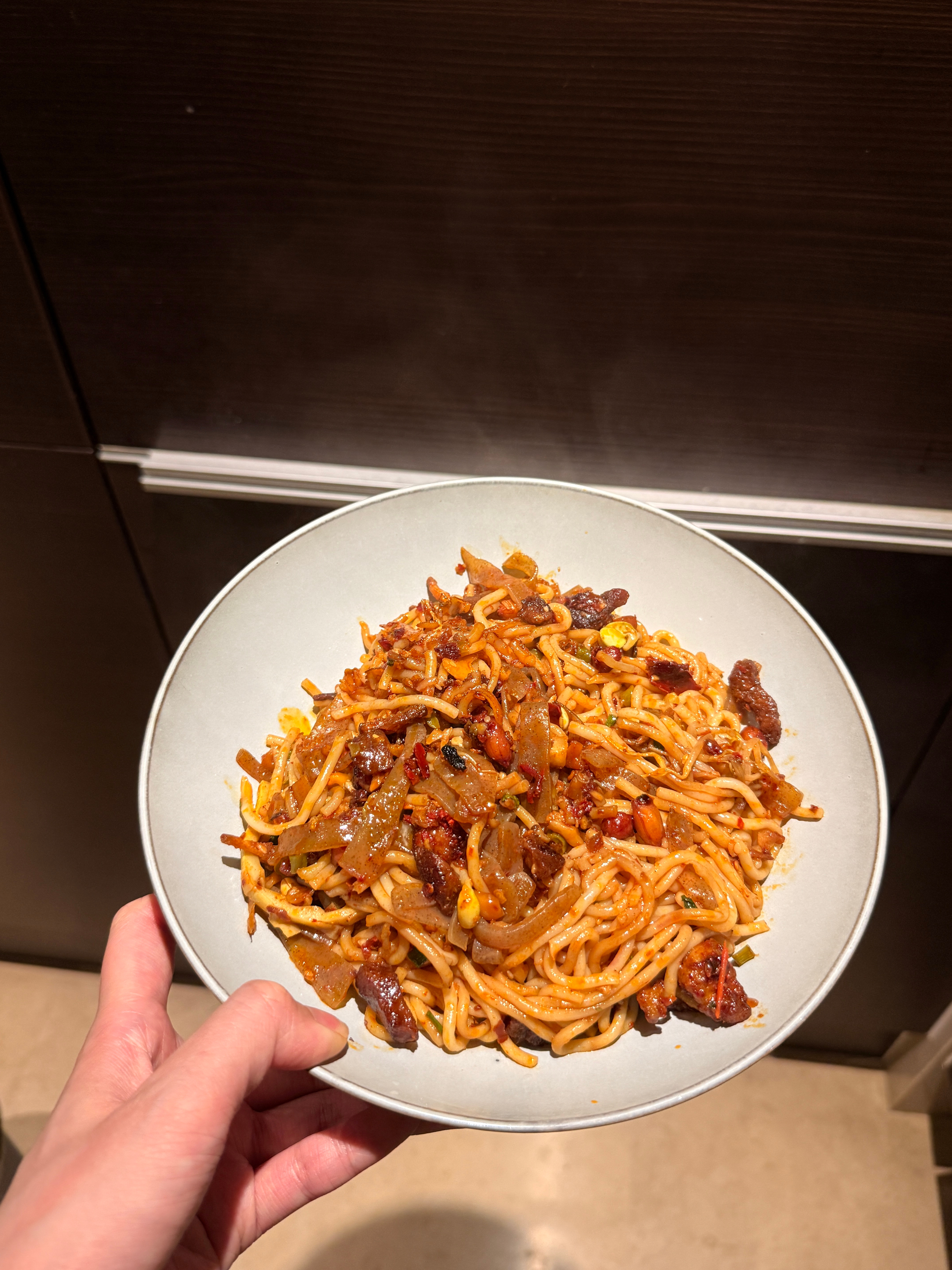 真减不了一点肥，台风天对自己好点 ​​​
