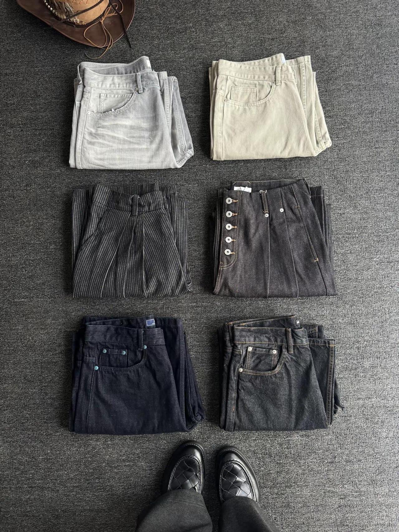 包揽整个春夏的原牛合集。今天穿什么 裤子 神裤 已经想好春天穿什么了