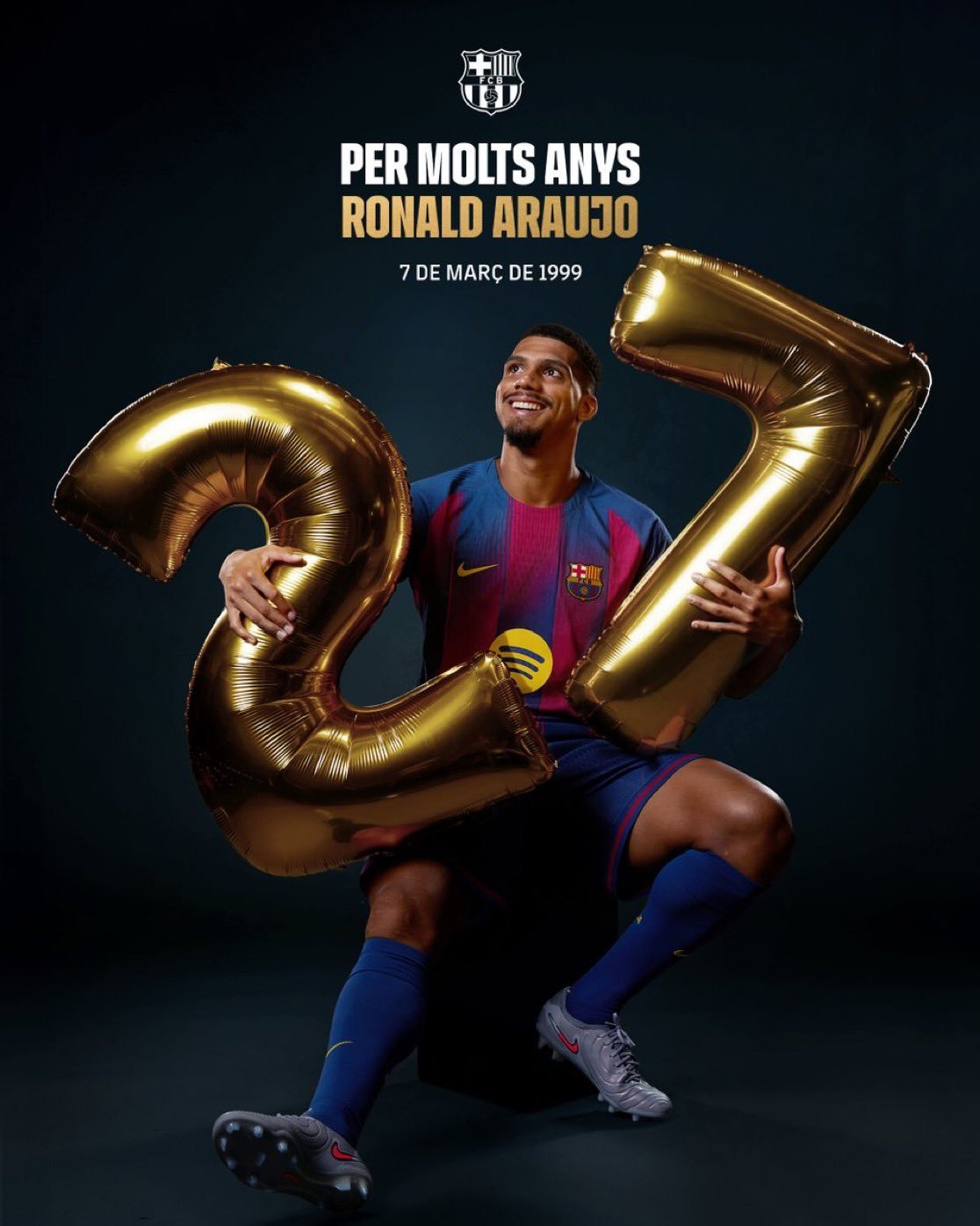 官推祝阿劳霍27岁生日快乐！！！！毕尔巴鄂竞技vs巴萨巴萨阿劳霍0307生日快乐