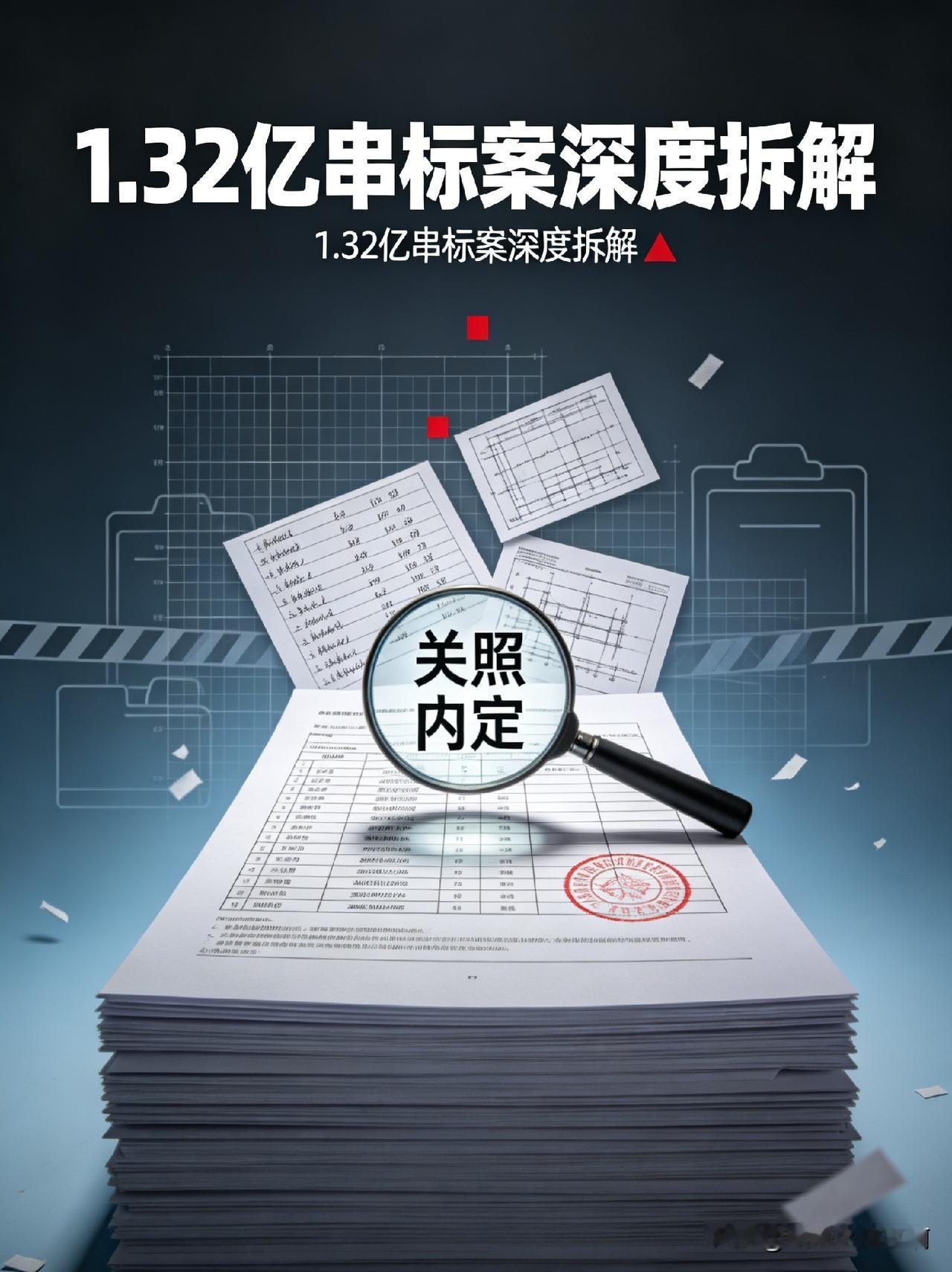 围标串标一查一个准？1.32亿工程案撕开评标处置完整逻辑
 
————笔者ahw