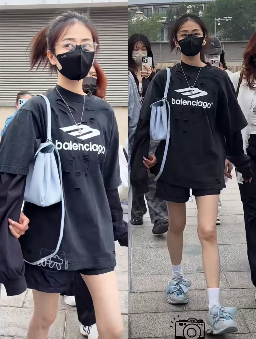 白鹿出发邯郸路透好憔悴白鹿争议后现身状态 风波未平依旧奔赴行程，白鹿此次邯郸路透
