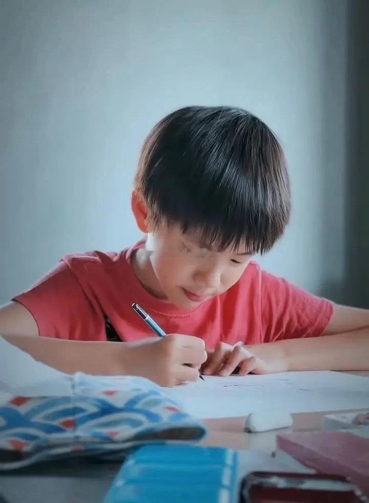 黄磊孙莉的儿子，已经开始上rs了感觉没有姐姐好看挺一般的 