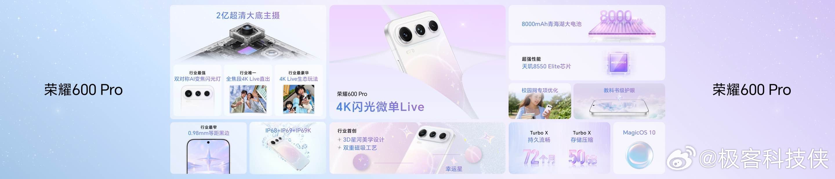 荣耀600系列现已在荣耀商城、授权电商平台、荣耀体验店、授权零售门店开启预售，国