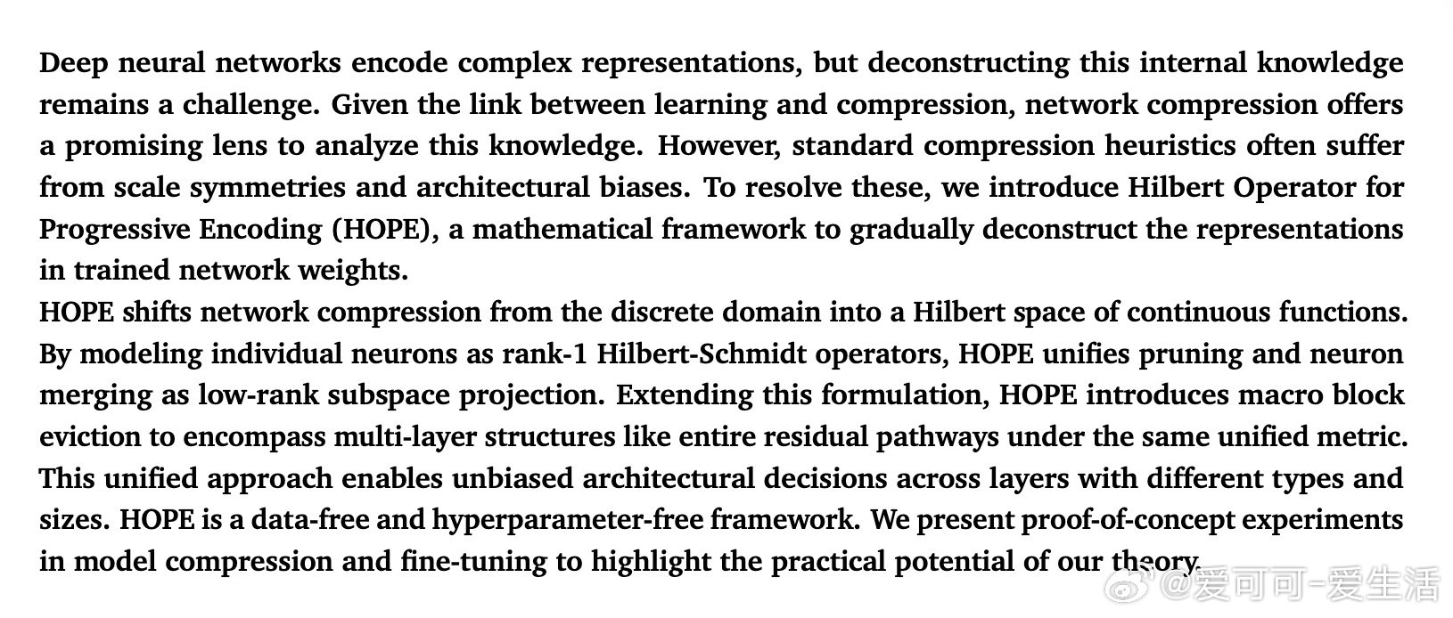 [LG]《Hilbert Operator for Progressive En