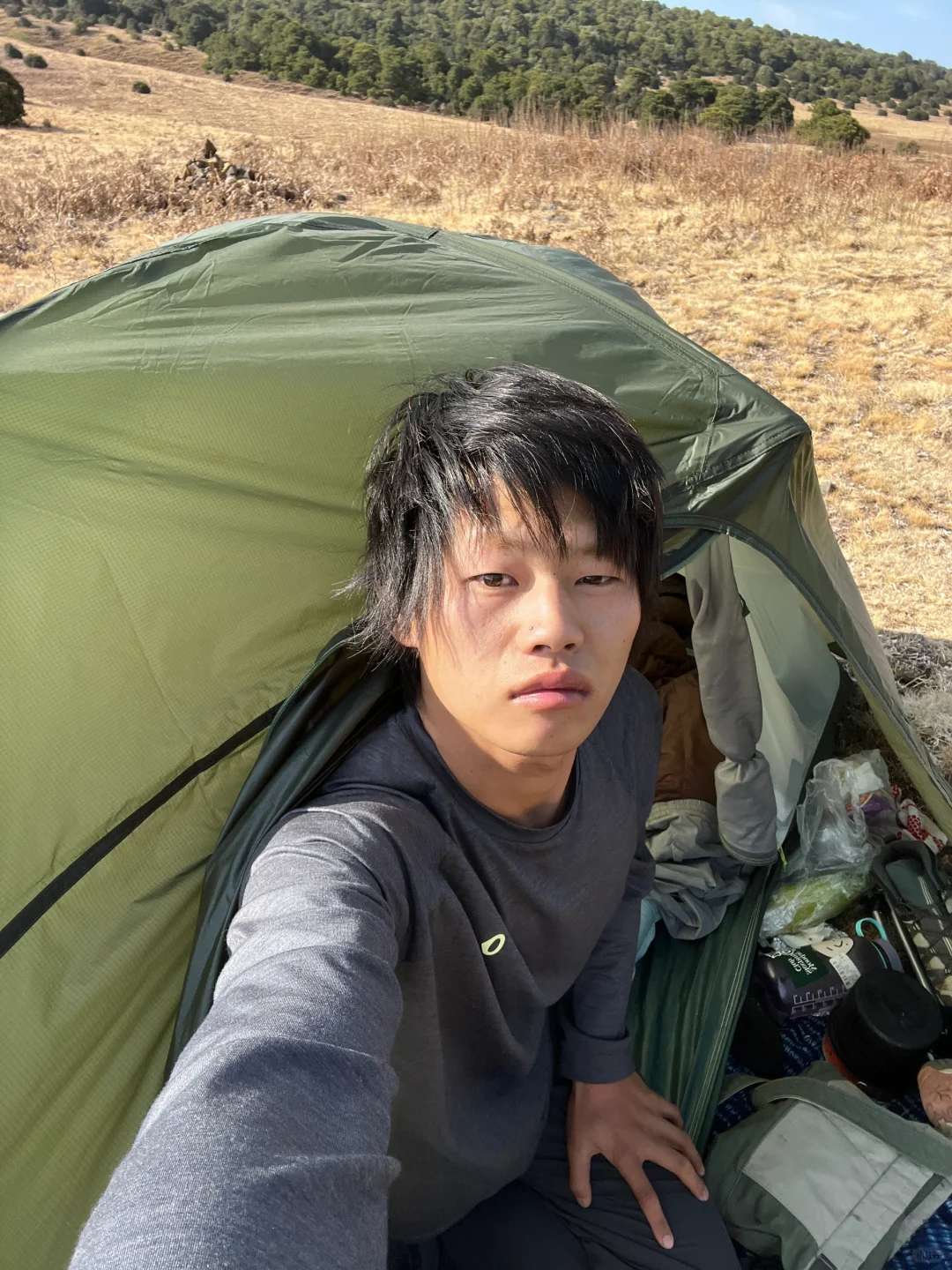 独自徒步大理朝圣之路/鸡足山