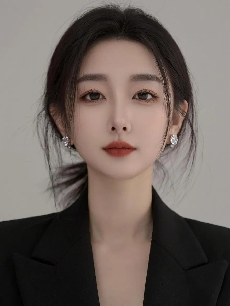 AI低饱和肖像 ai创作