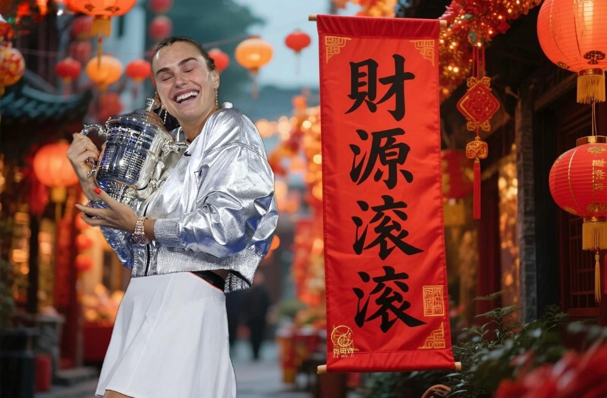 萨巴伦卡的美网冠军支票数额是：500万美元！💰(约合人民币3566万)这是职业