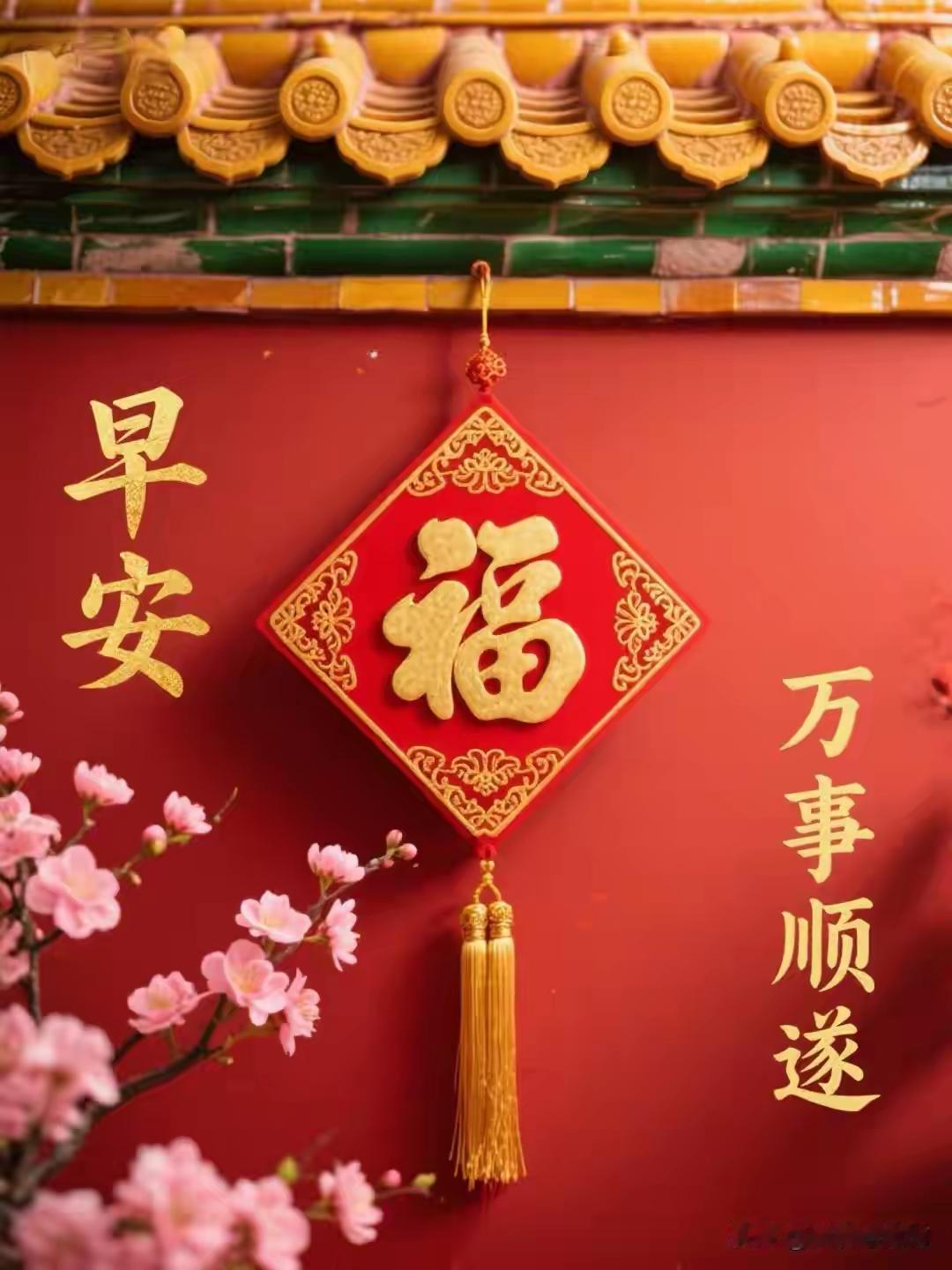 新年福气满满，万事顺遂！💰🎉🌸