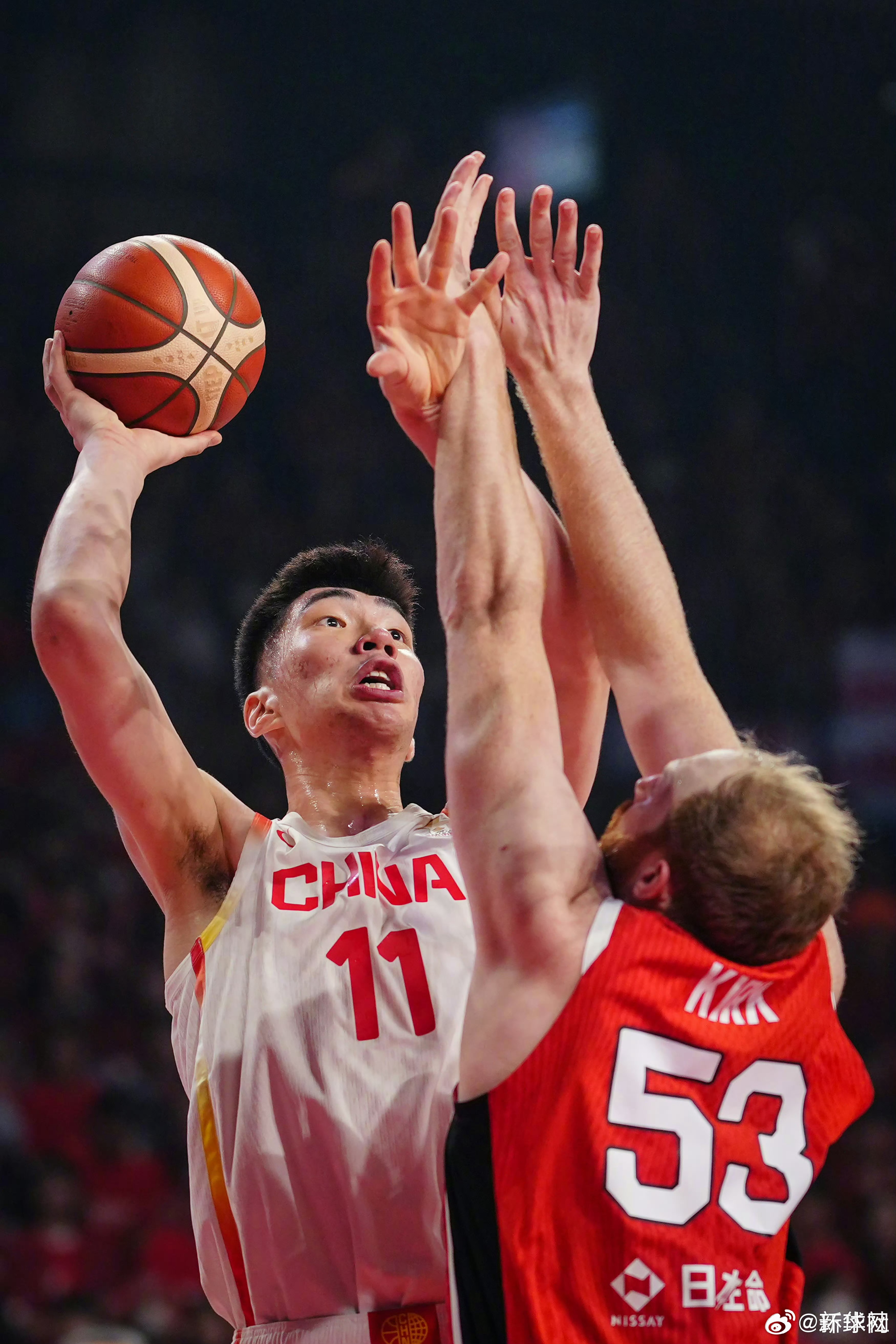 #男篮世预赛中国胜日本#【#中国男篮战胜日本队#】26日，在日本冲绳举行的202