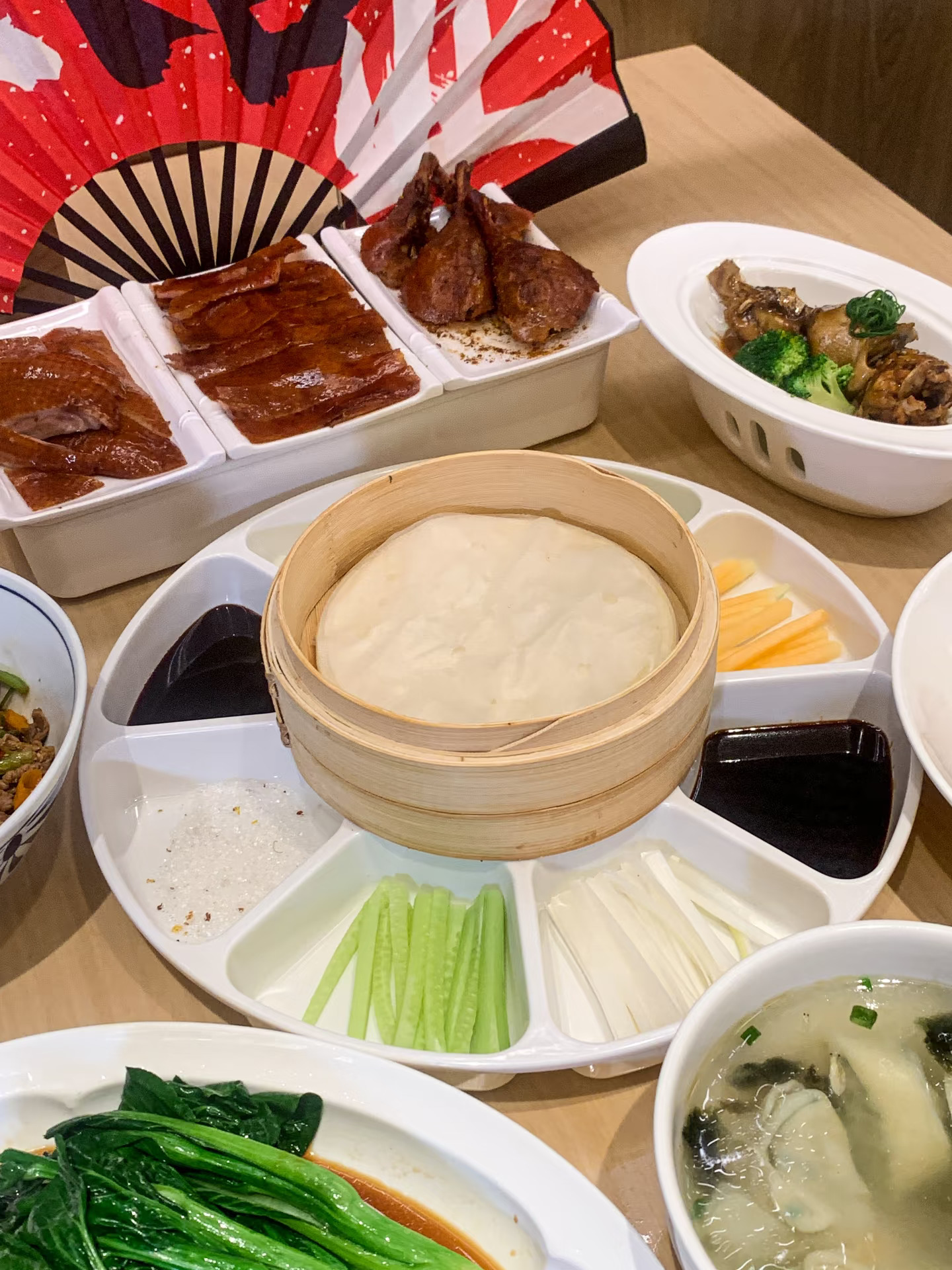 图书馆餐厅吃到了美味河豚，难忘～