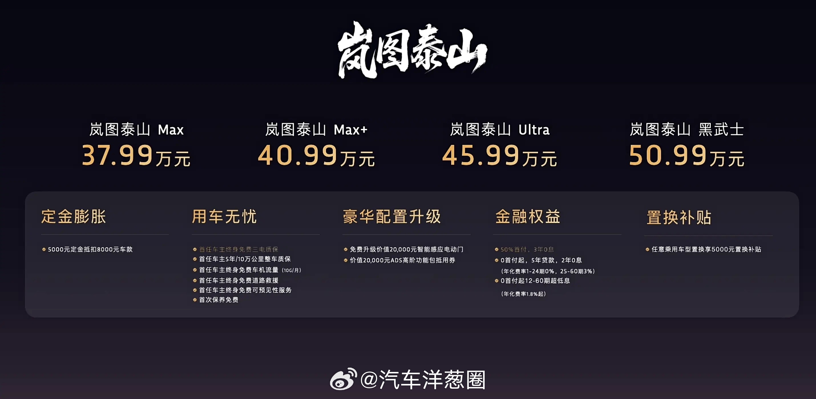 岚图泰山Ultra实车图，搭载896线激光雷达售价45.99万元插混 6座大型S