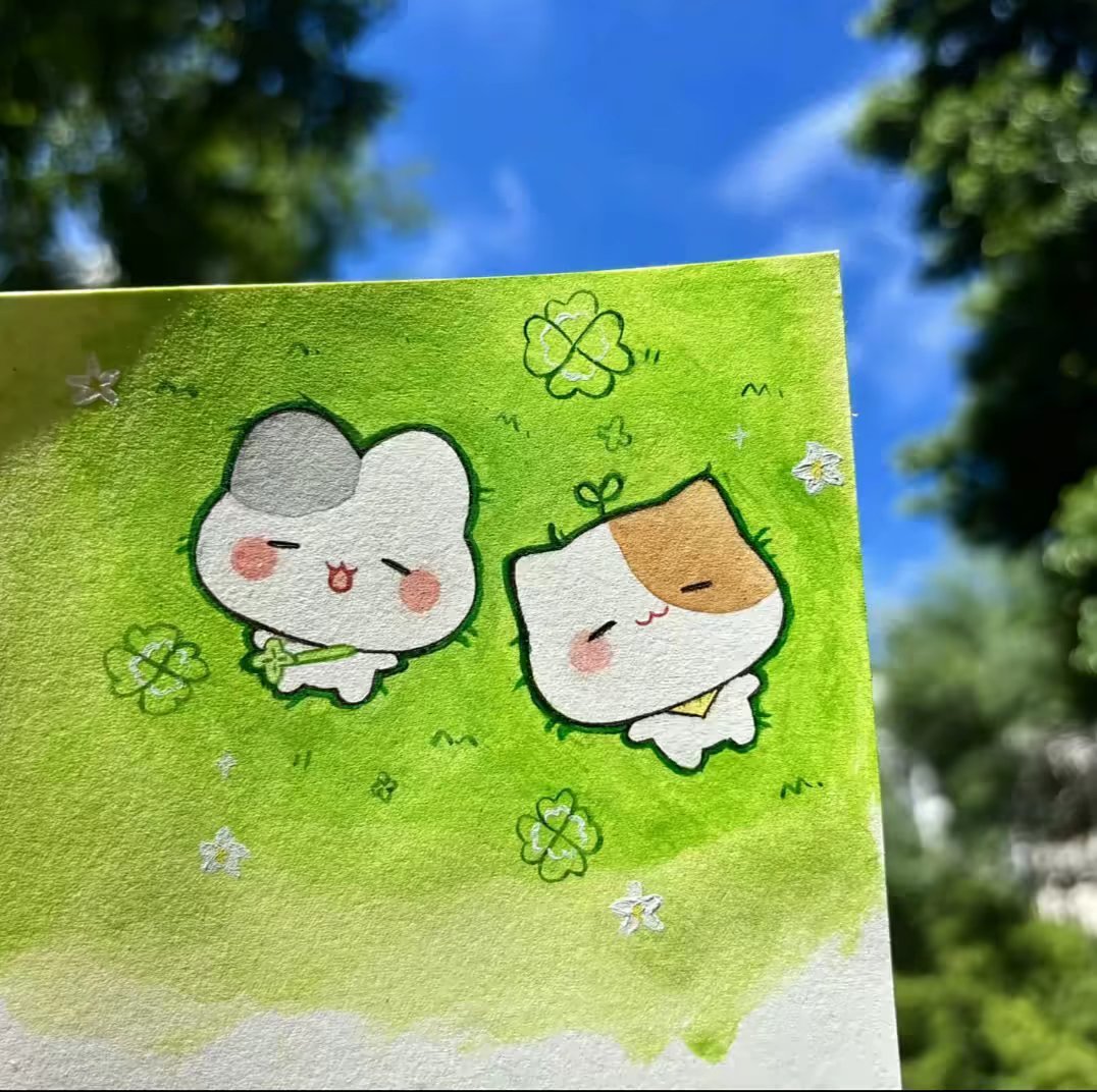 𝙒𝙚𝘾𝙝𝙖𝙩头像背景图搭配｜小众绿色系搭配 𝑾𝒆𝑪𝒉𝒂𝒕