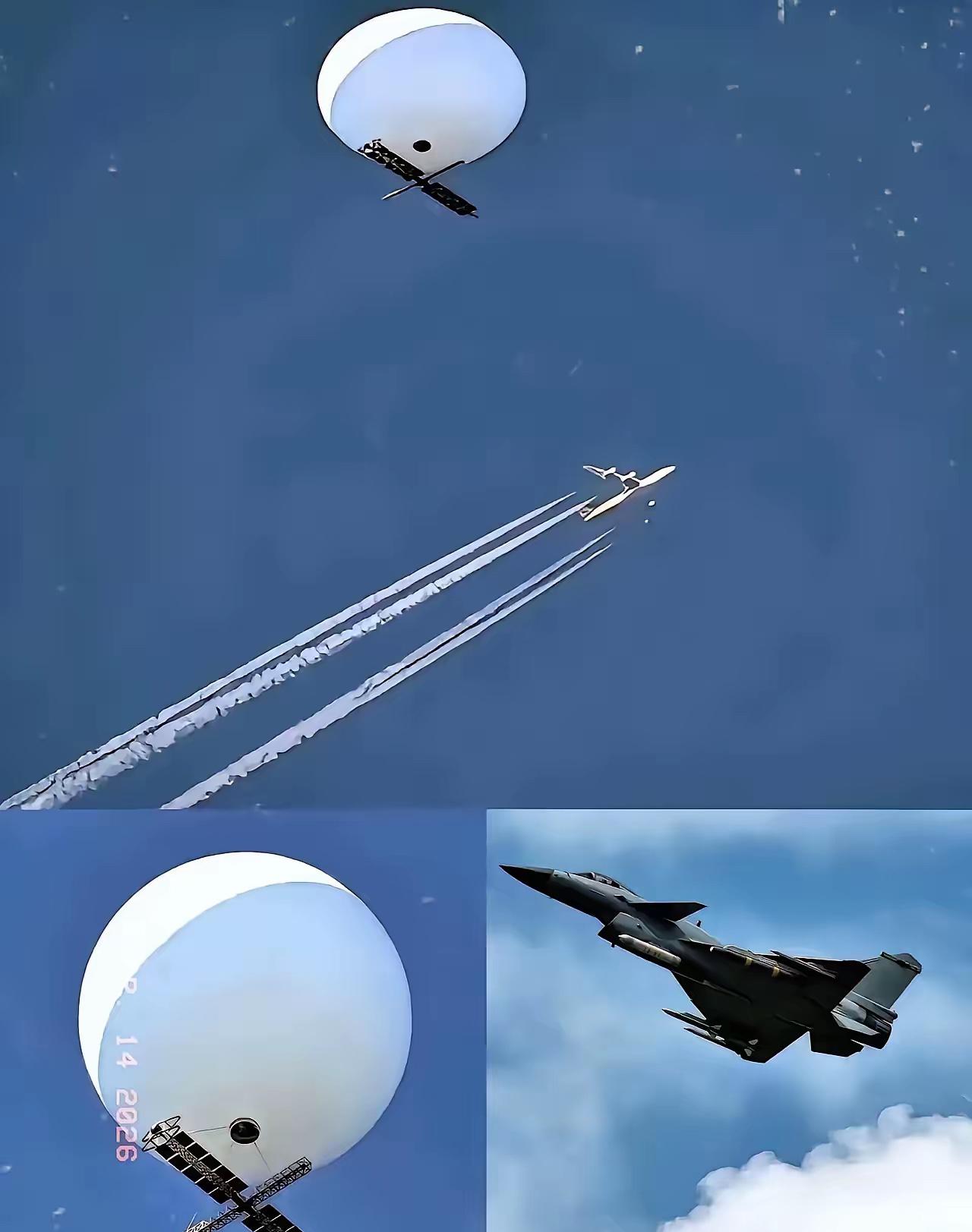 一只非法空飘物闯入中国领空，结果很干脆——被直接击落。
很多人一听“气球”，第一