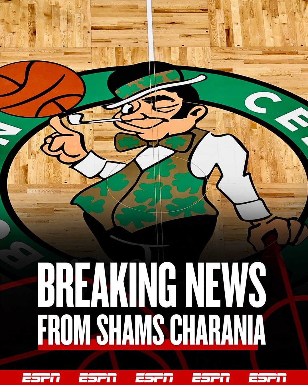 凯尔特人被卖了，高达61亿美元！Shams：消息人士向 ESPN 透露，Symp
