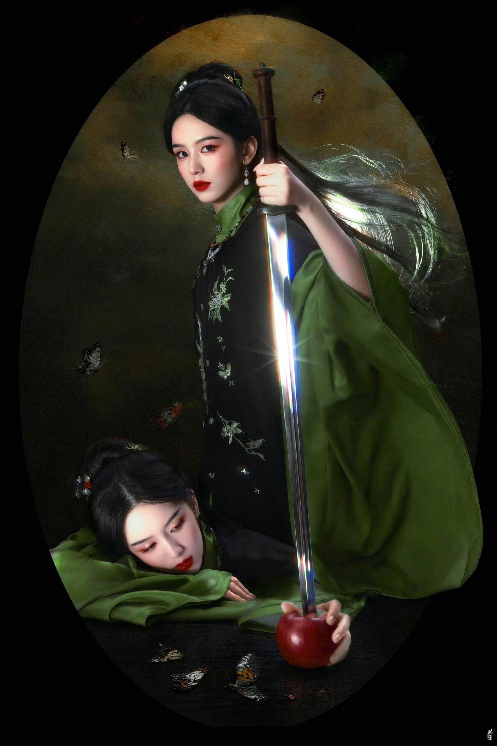 今天是也子梦女，怎么酷成这样！！！周也恶女写真照