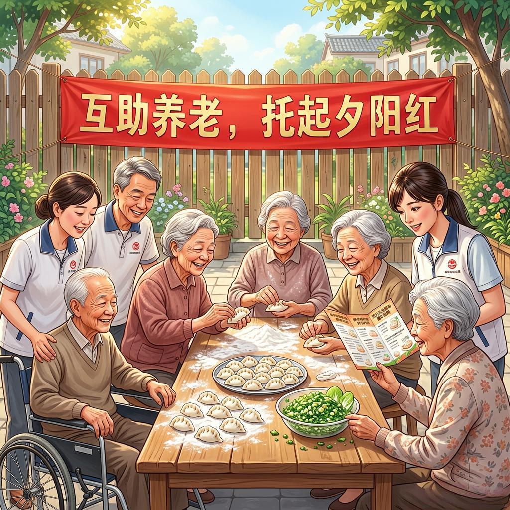 互助养老玩出新花样，咱们老人的晚年比年轻人还热闹！

你有没有发现，现在小区村口