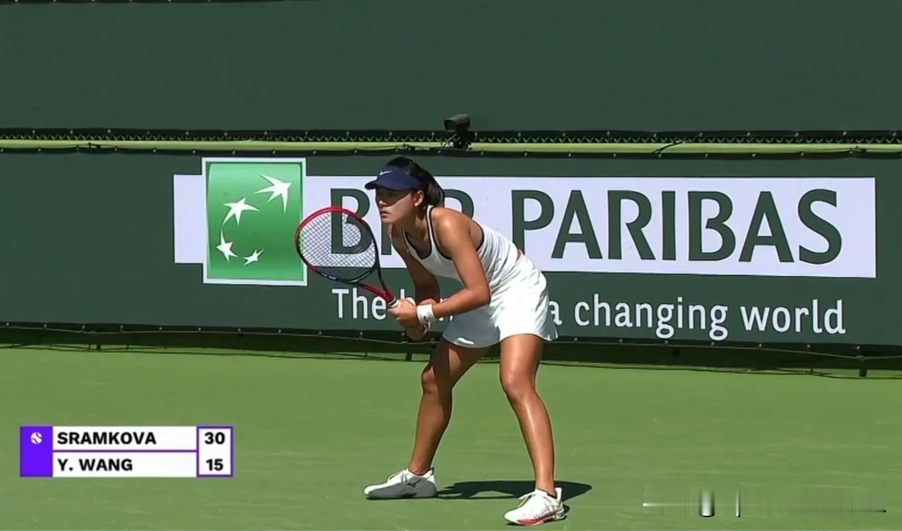 在北京时间3月7日凌晨刚刚结束的一场WTA1000印第安维尔斯站女子单打第一轮的