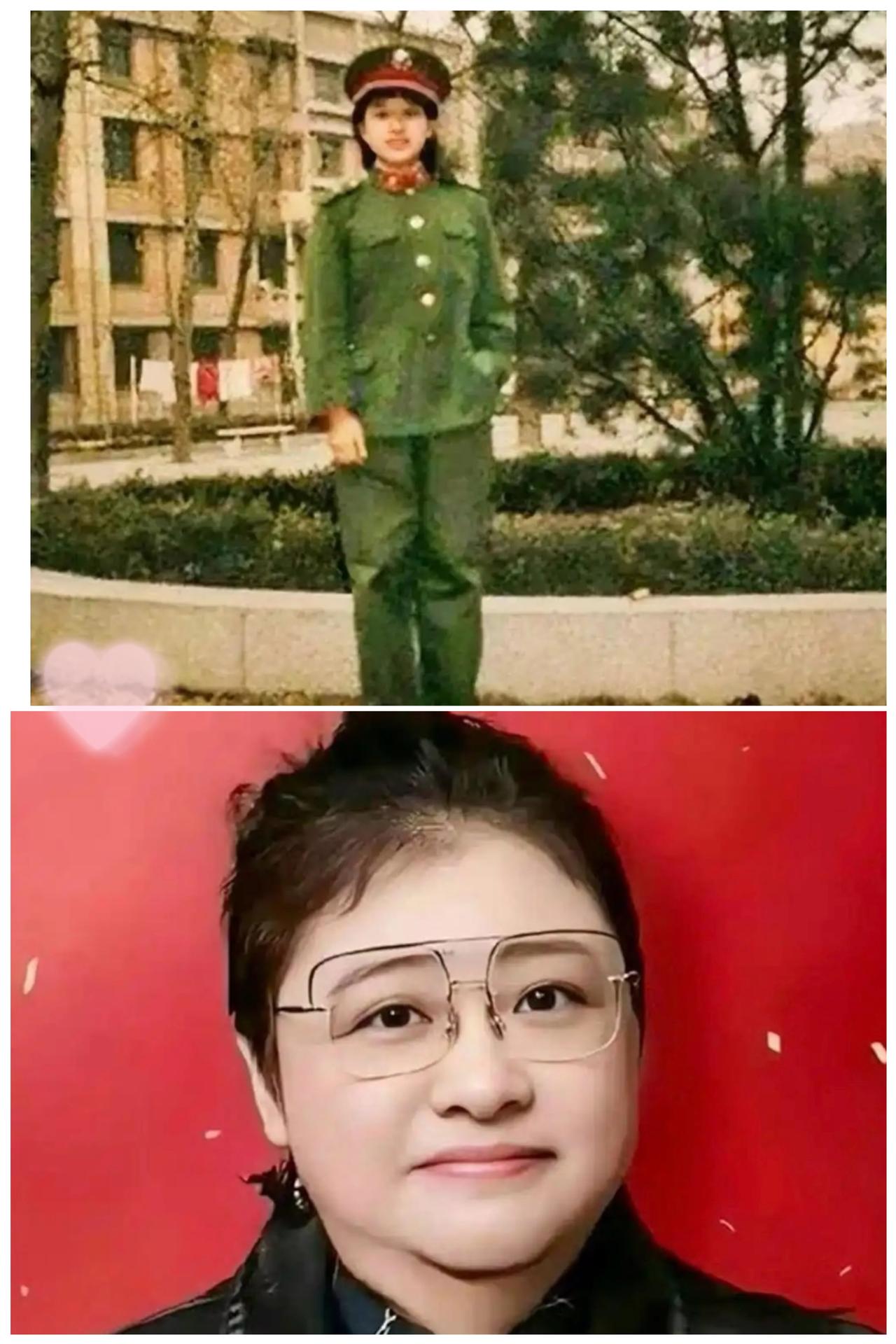 韩红自爆以前是校花，看了她18岁的军装果然没骗人